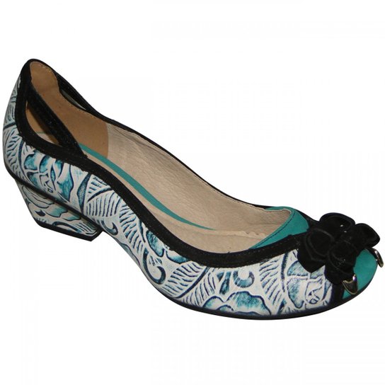 Sapato Tanara - Branco+Preto