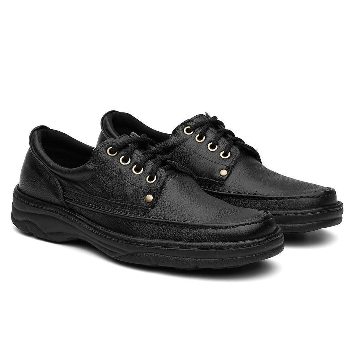 Sapato Tênis Ortopédico Masculino Oxford Social Casual Conforto Bico Redondo Em Couro Menor preço em Sapato Tênis Ortopédico Masculino Oxford Social Casual Conforto Bico Redondo Em Couro