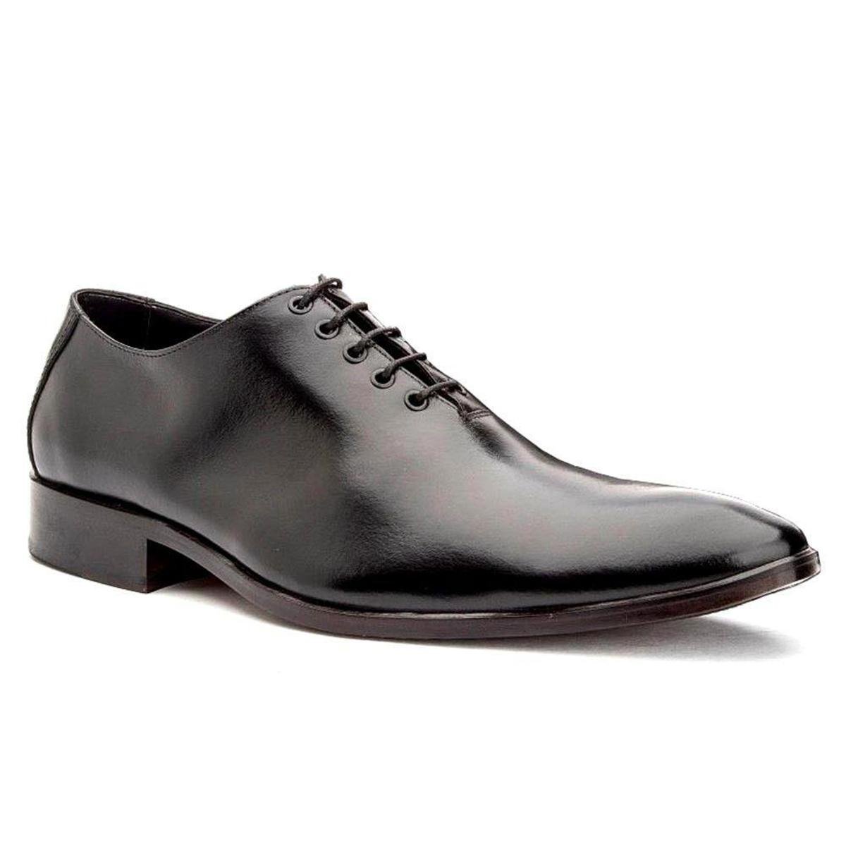 Sapato Torani Bigi Social Wholecut Premium - Preto Menor preço em Sapato Torani Bigi Social Wholecut Premium - Preto