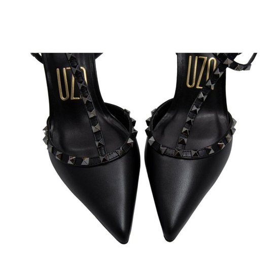 Sapato Uza Couro Spike