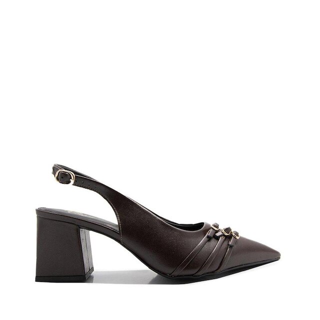 Sapato Via Comfort Marrom