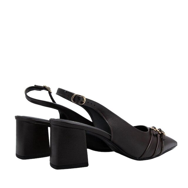 Sapato Via Comfort Marrom