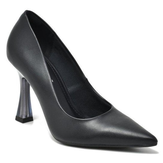 Sapato Via Marte Scarpin Salto Acrílico 22-13506-02 Zattini