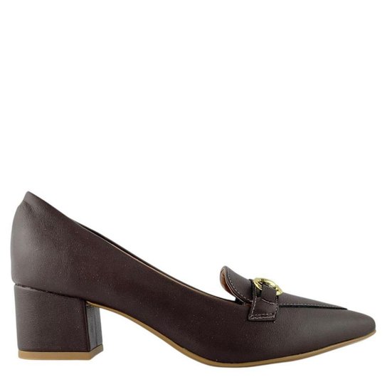 Sapato Vizzano Feminino Casual Salto Bloco 1220378