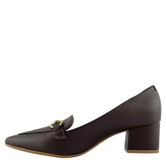 Sapato Vizzano Feminino Casual Salto Bloco 1220378