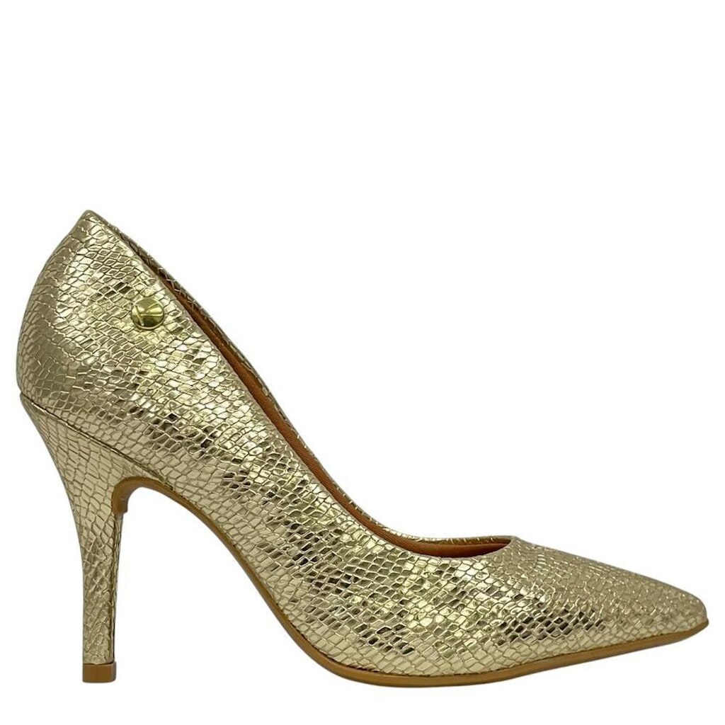 Sapato Vizzano Scarpin Feminino Salto Alto Luxo e Elegante