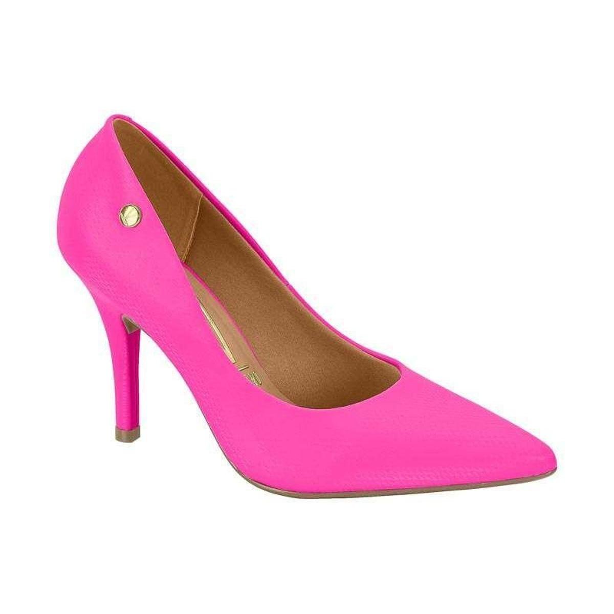 Sapato Vizzano Scarpin Holografico - Feminino Menor preço em Sapato Vizzano Scarpin Holografico - Feminino