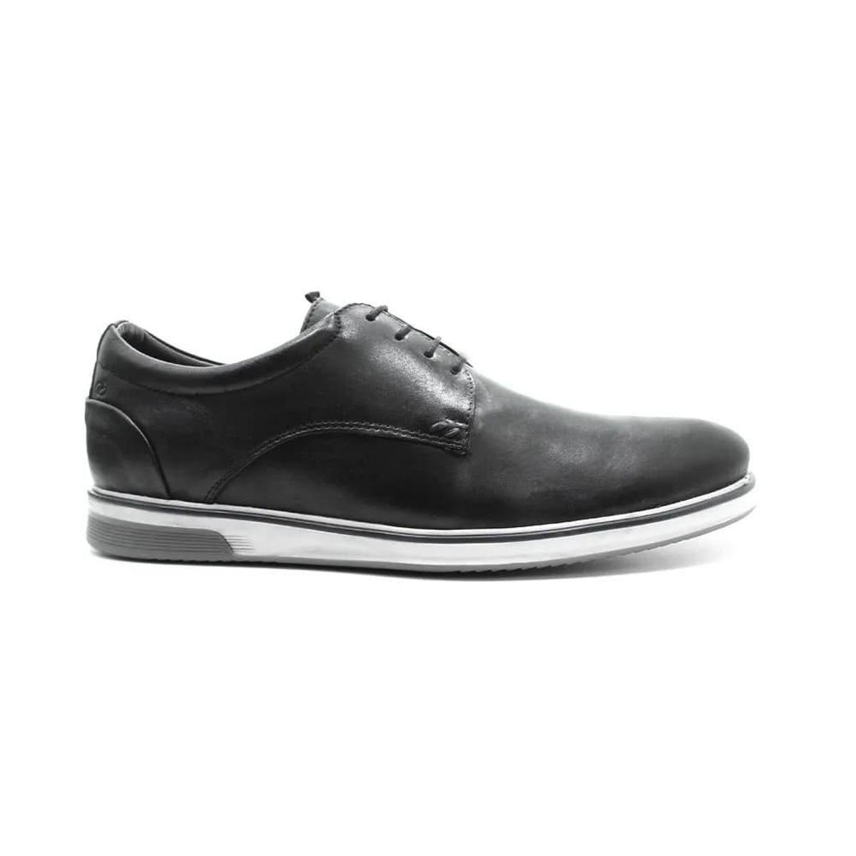 Sapato Zapattero Social Masculino Preto Couro Cadarço 0753 Menor preço em Sapato Zapattero Social Masculino Preto Couro Cadarço 0753