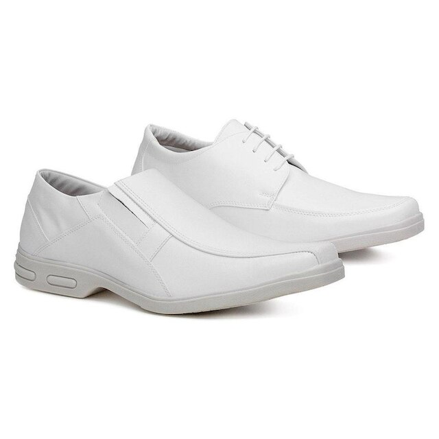 Sapatos Masculino Confort Linha Fly 80002 - 2 Pares