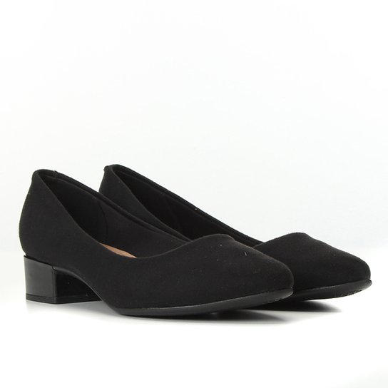 Scarpin Beia Rio Salto Bloco Feminino - Preto