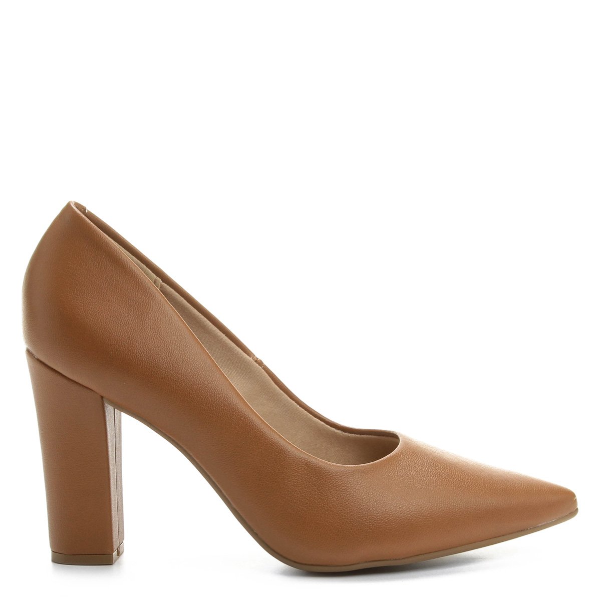 scarpin caramelo beira rio