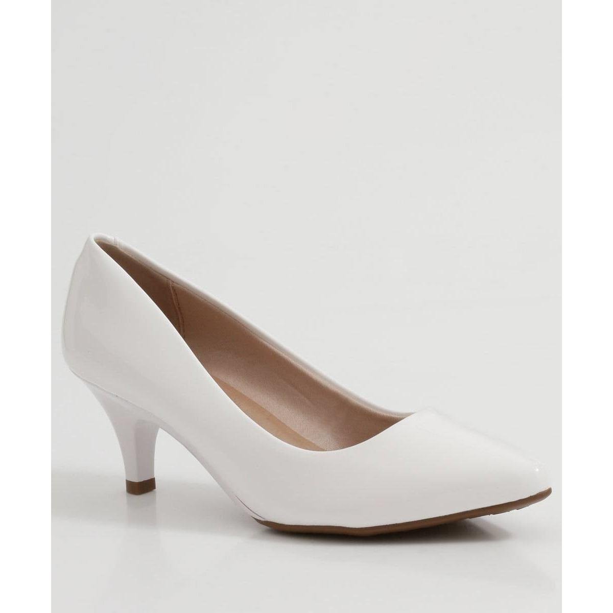 scarpin branco beira rio