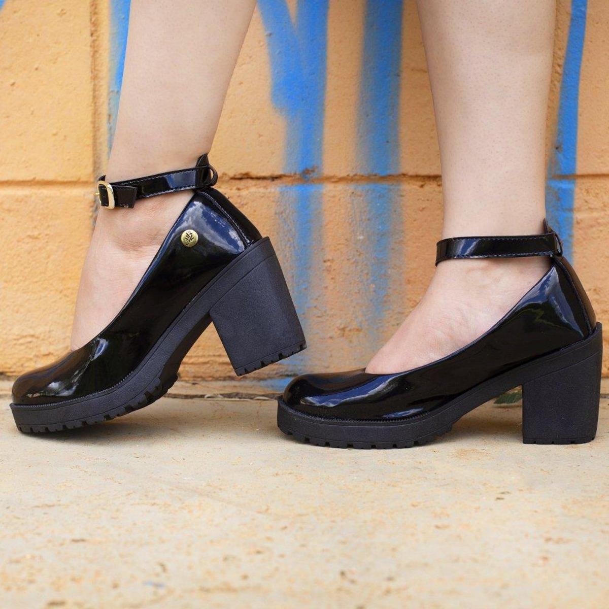 Sandalia Boneca Preto Sidewalk Compre Online Zattini