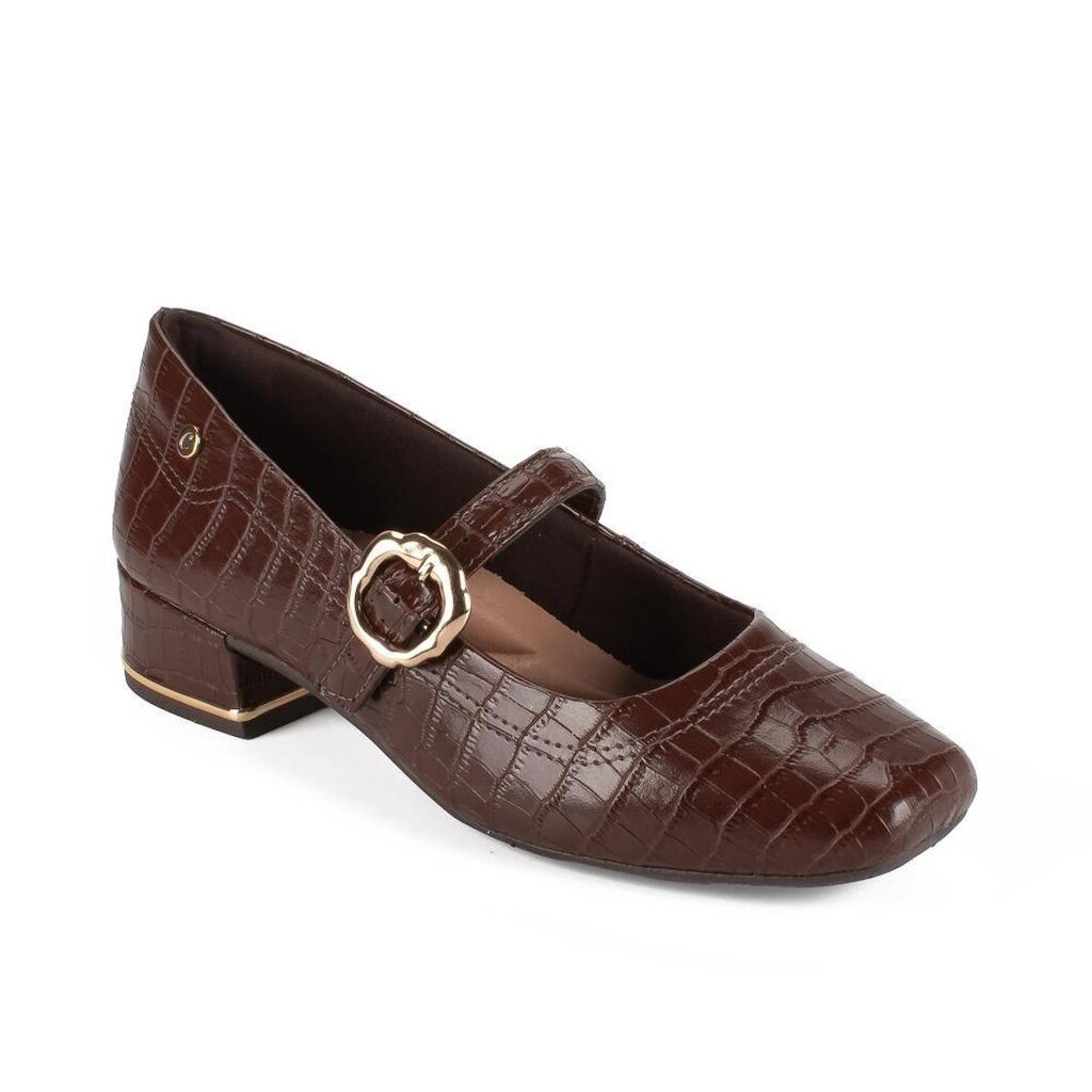 Scarpin Campesí de Salto Baixo Feminino CE351