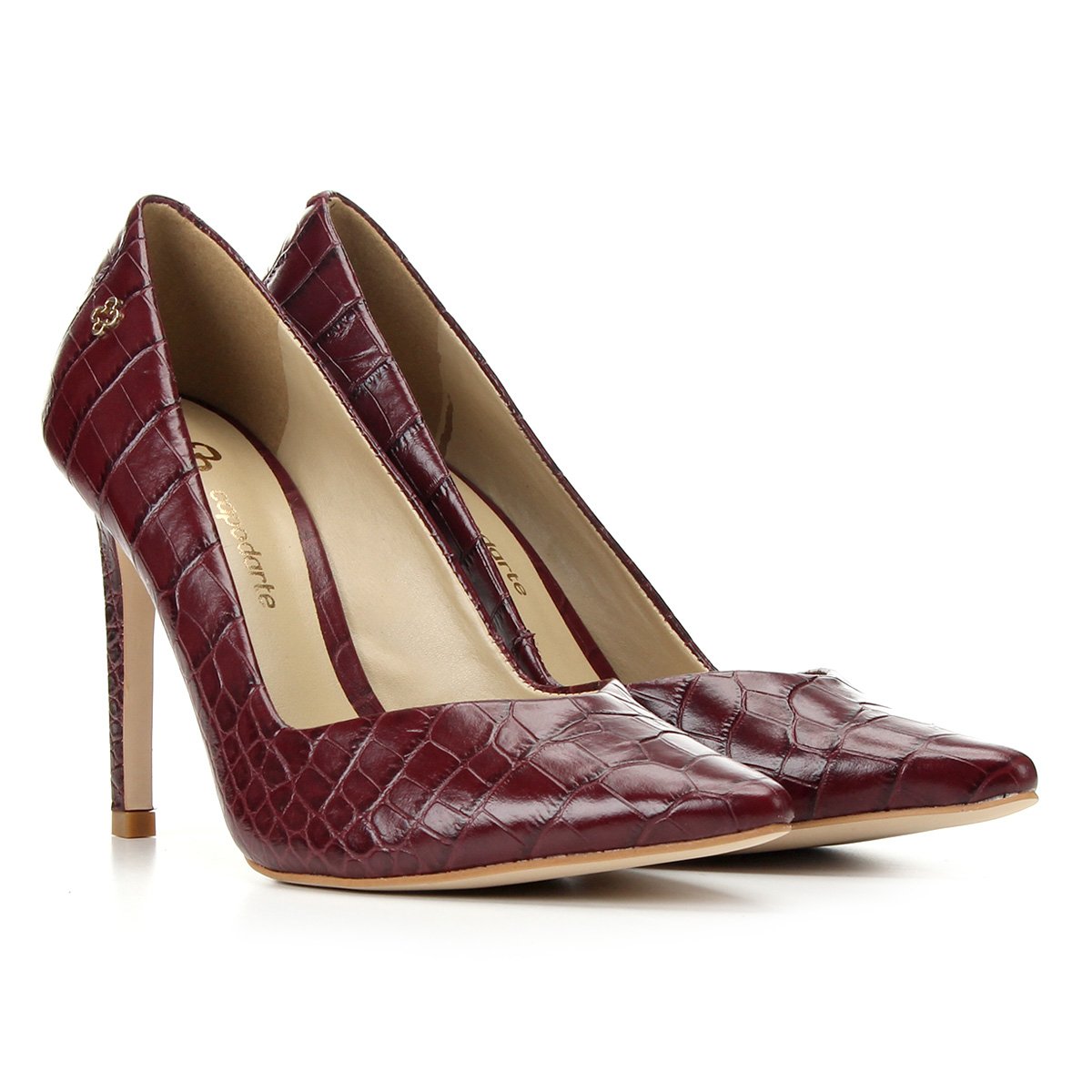 scarpin capodarte vinho