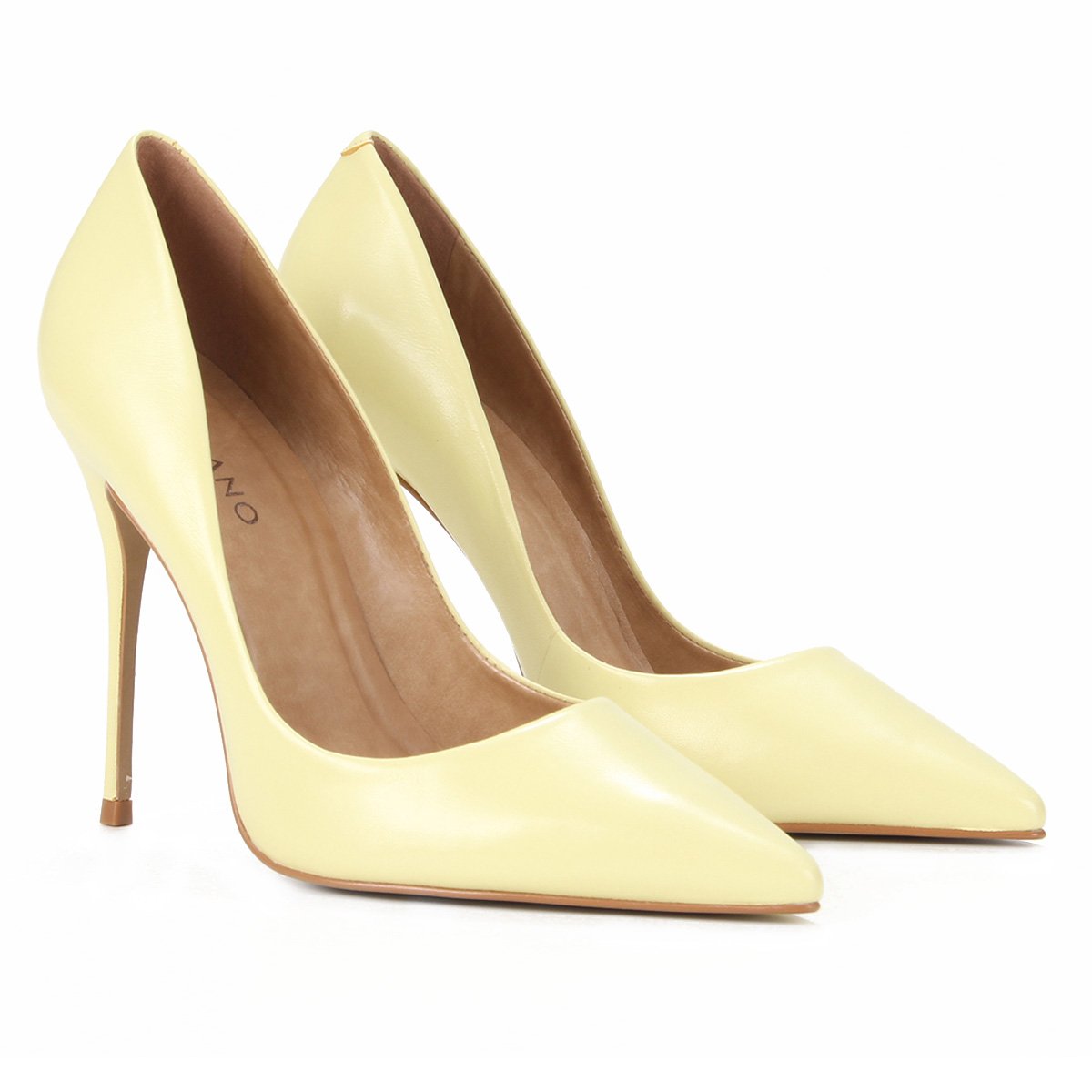 scarpin carrano amarelo