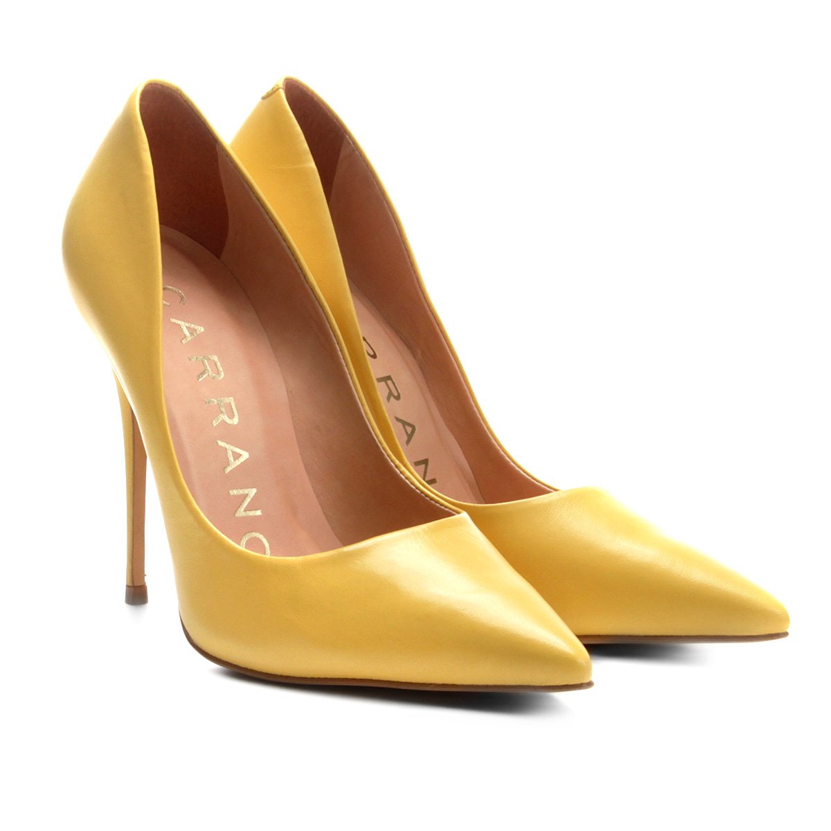 scarpin carrano amarelo