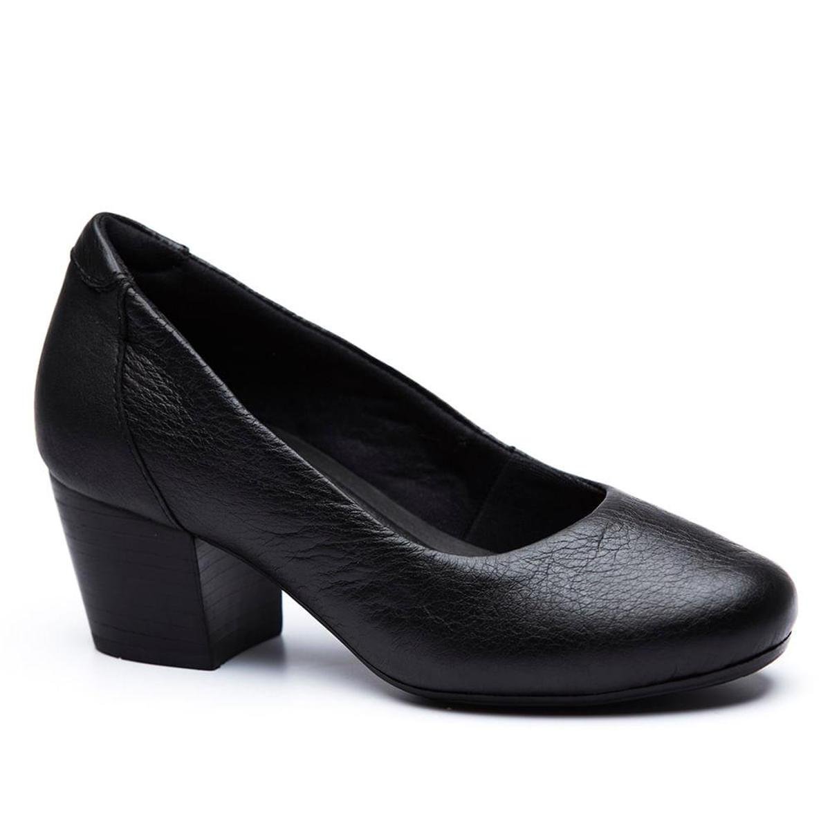 Scarpin Couro Doctor Shoes 278 Feminino Preto Zattini