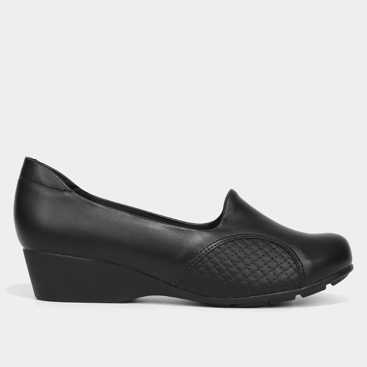 Scarpin Couro Modare Salto Baixo Anabela Joanete é ruim? Scarpin Couro Modare Salto Baixo Anabela Joanete é boa?