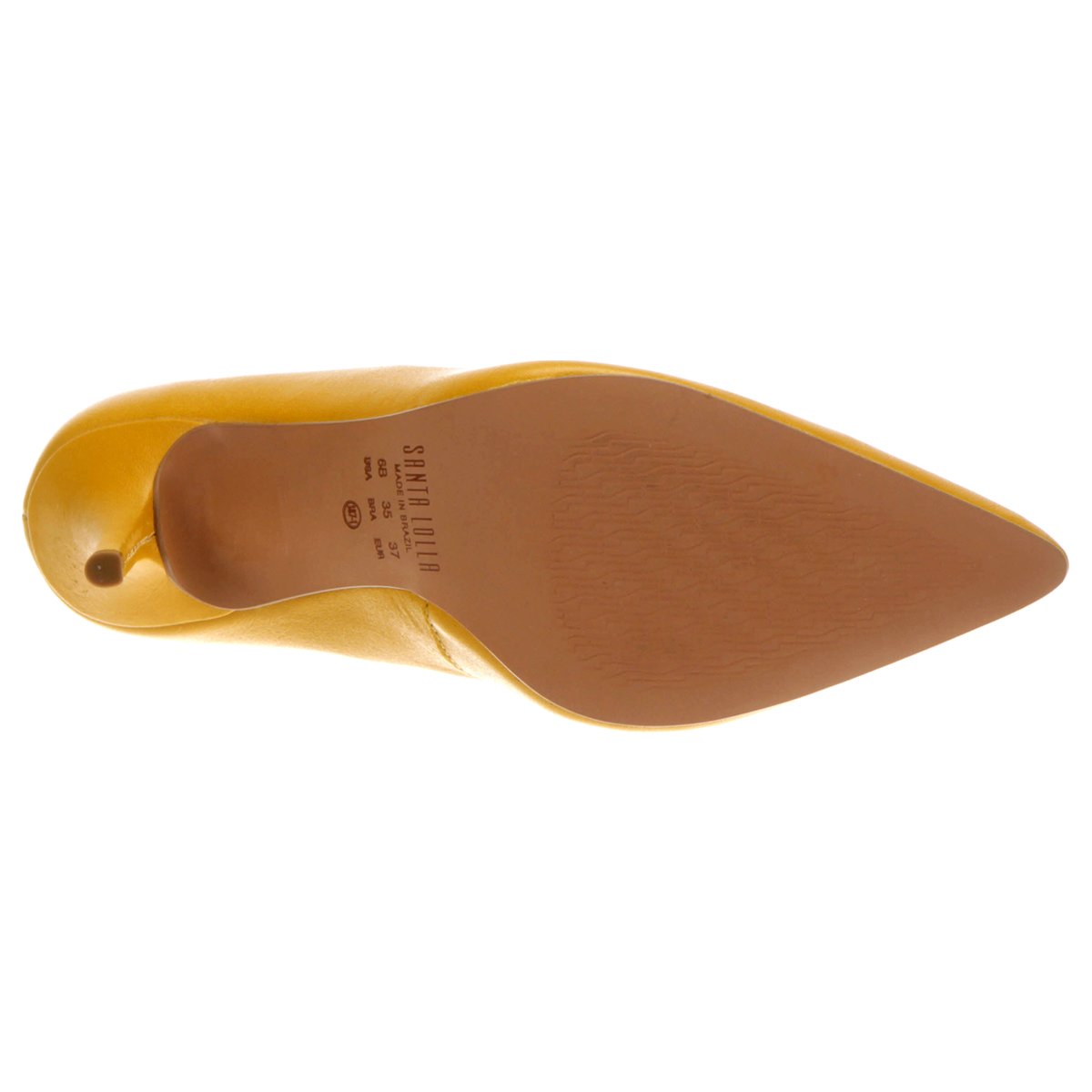 scarpin santa lolla amarelo