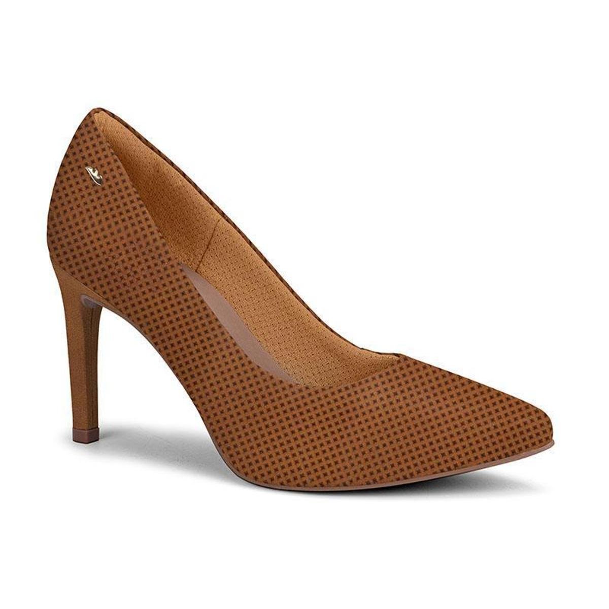 Scarpin Dakota Bico Fino Feminino - Marrom Menor preço em Scarpin Dakota Bico Fino Feminino - Marrom
