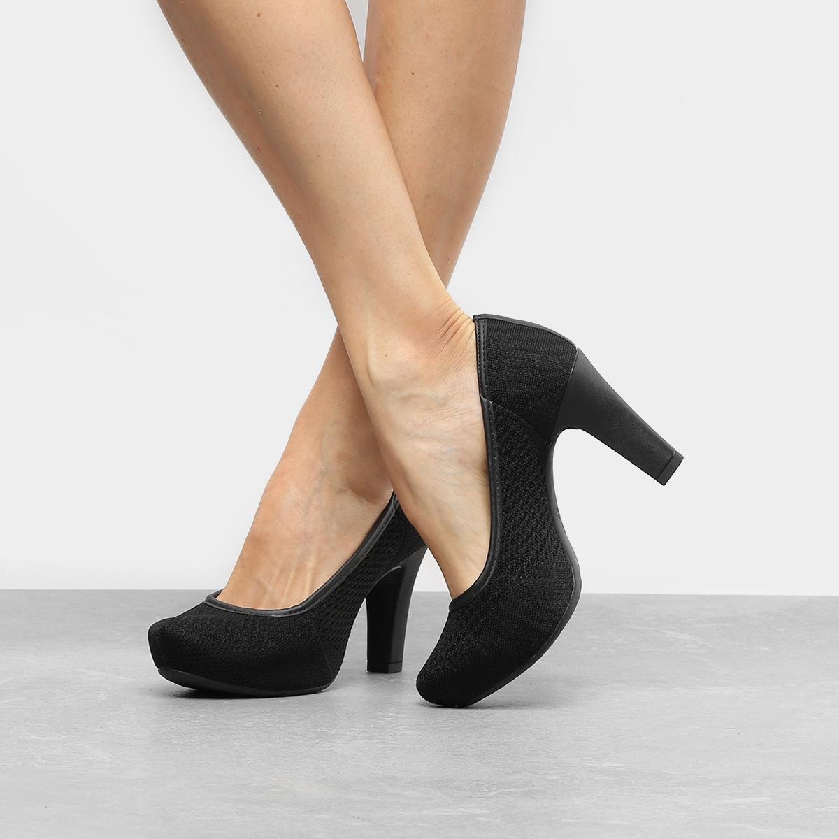 Sapato Feminino Scarpin Dakota Salto Alto Meia Pata Sandália Meia