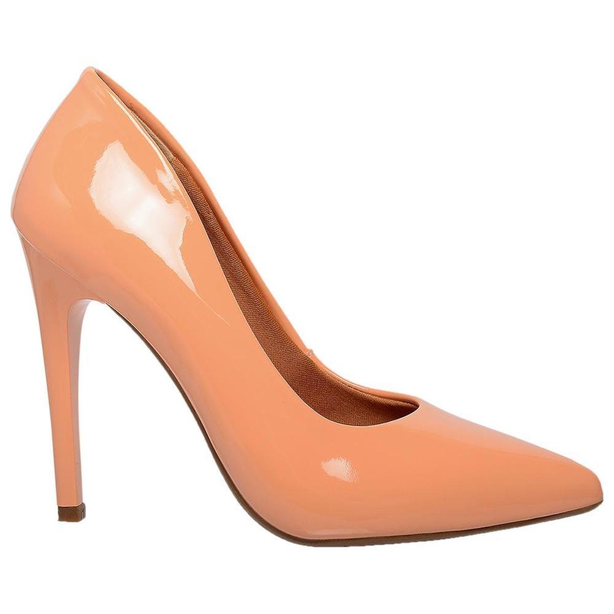 Di Scarp Di Scarpin Scarpin Di Scarp Feminino Salto Alto Bico Fino