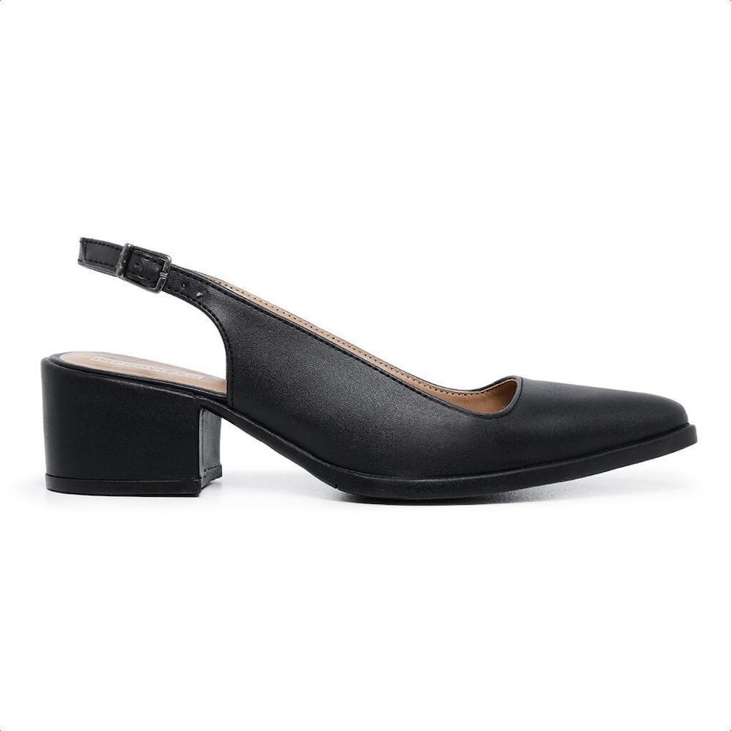Scarpin Feminino Bico Fino Clássico Slingback Improvizzo