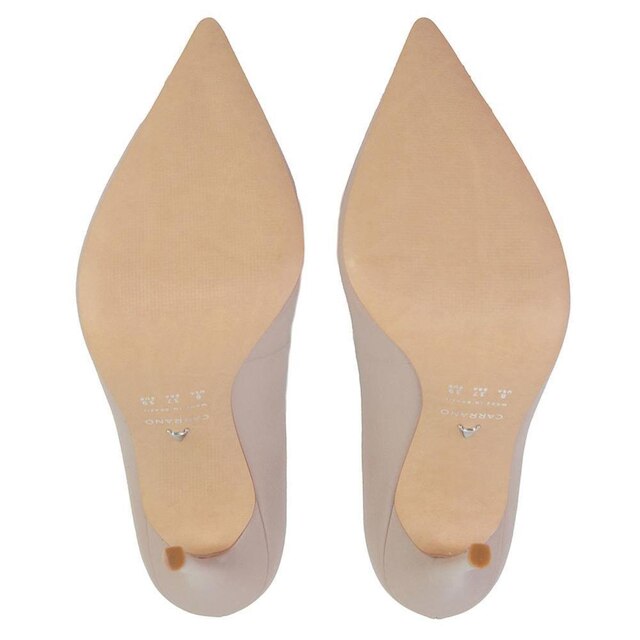 Scarpin Feminino Carrano Salto Fino Bege - 404003V