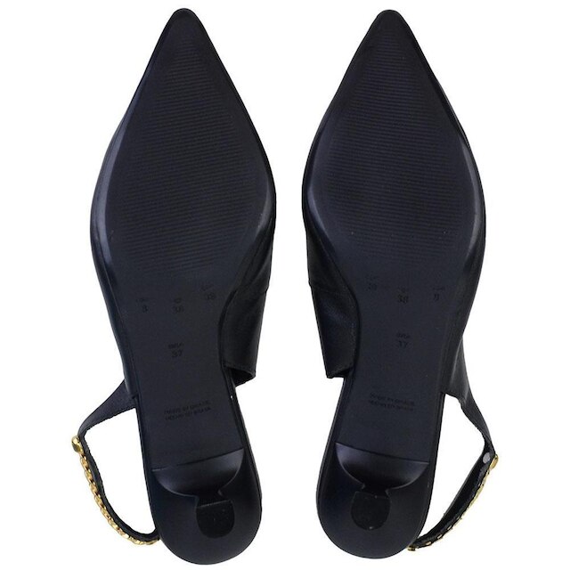 Scarpin Feminino Giulia Domna Slingback Preto - 271002
