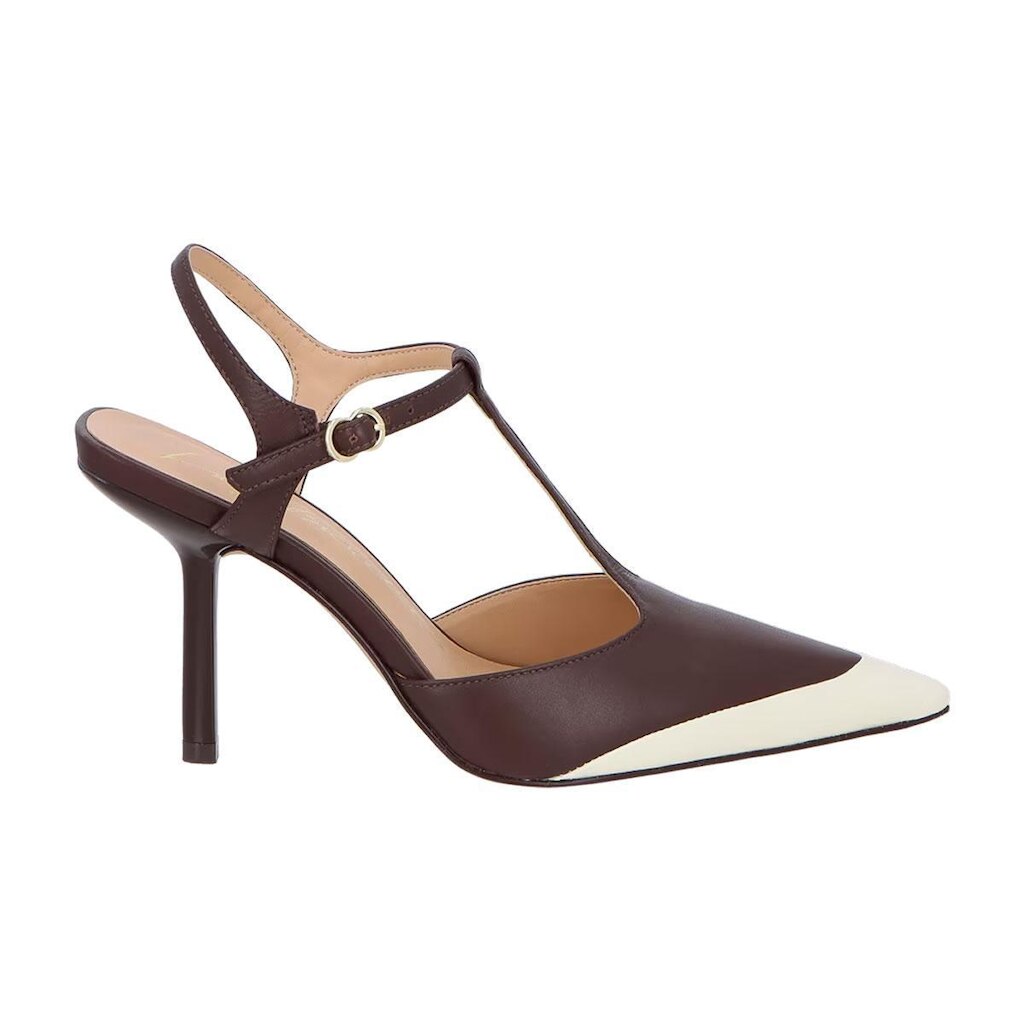 Scarpin Feminino Luiza Barcelos Salome Marrom Coffee - 1442