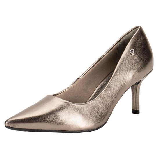 Scarpin Feminino Salto Fino Via Marte 205001