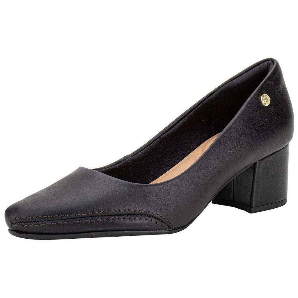Scarpin Feminino Salto Grosso Total Comfort Ramarim 2662101