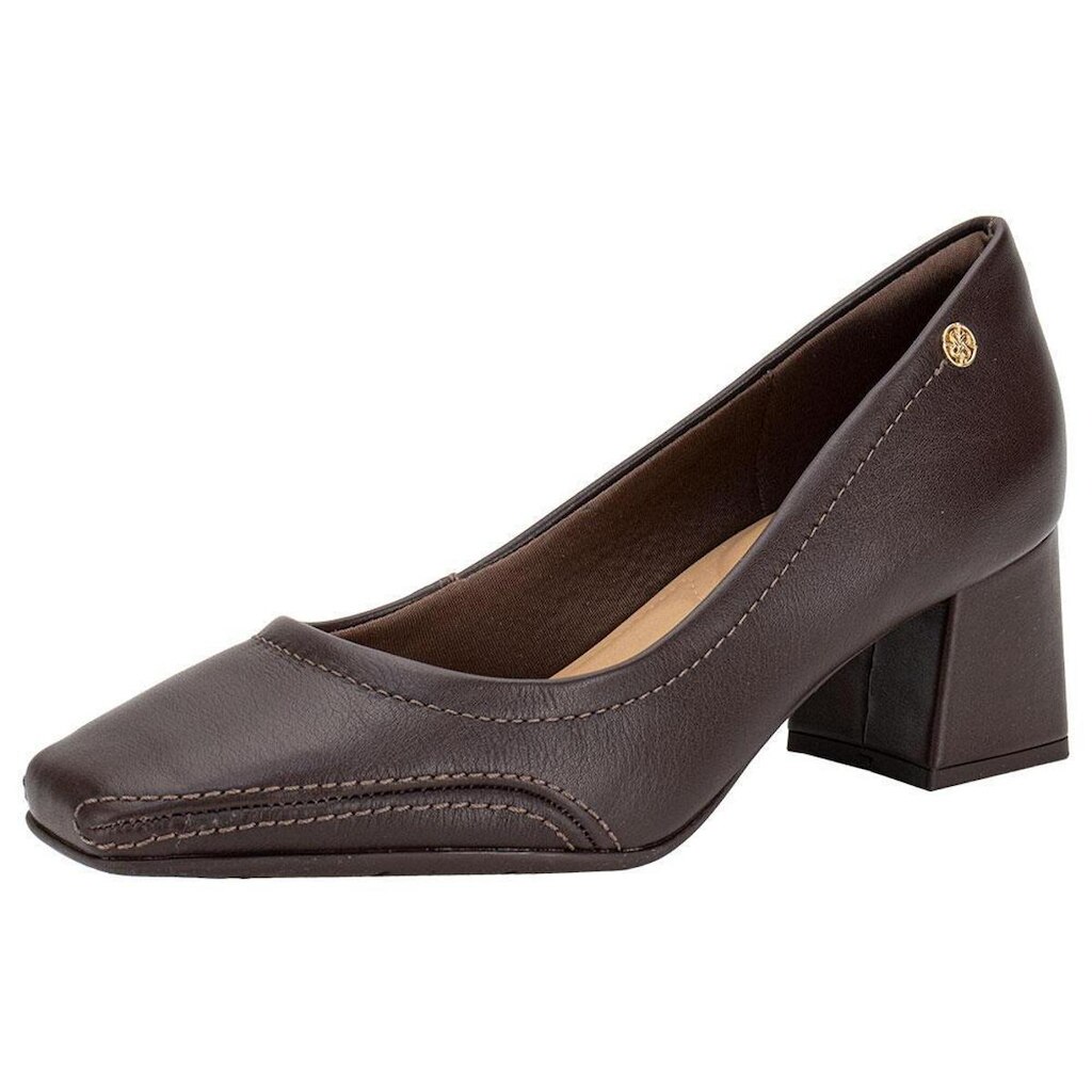Scarpin Feminino Salto Grosso Total Comfort Ramarim 2668101