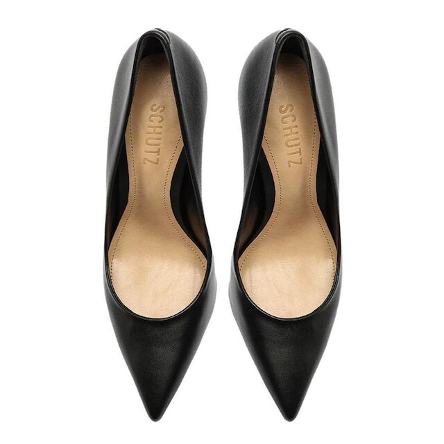 Scarpin Feminino Schutz Em Couro Black