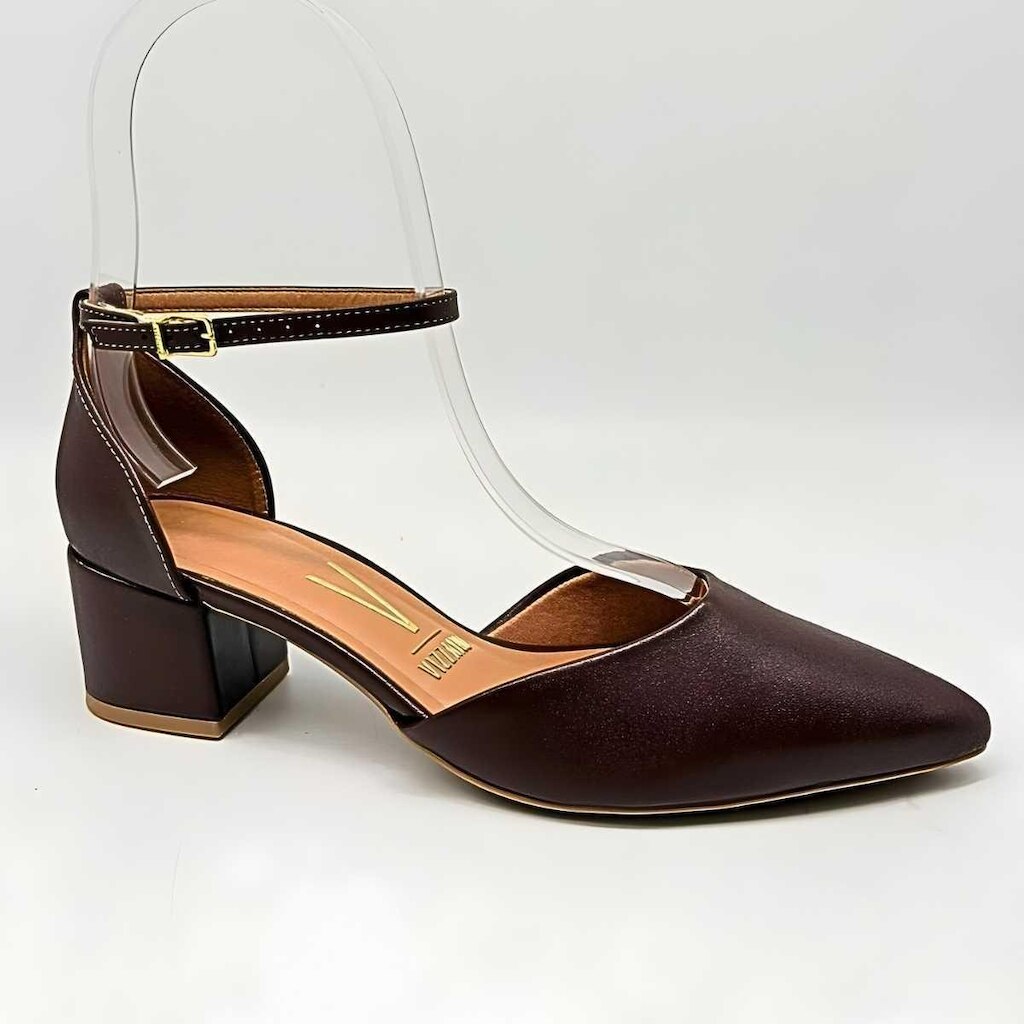 Scarpin Feminino Vizzano Salto Baixo Elegante Estiloso 1220.317