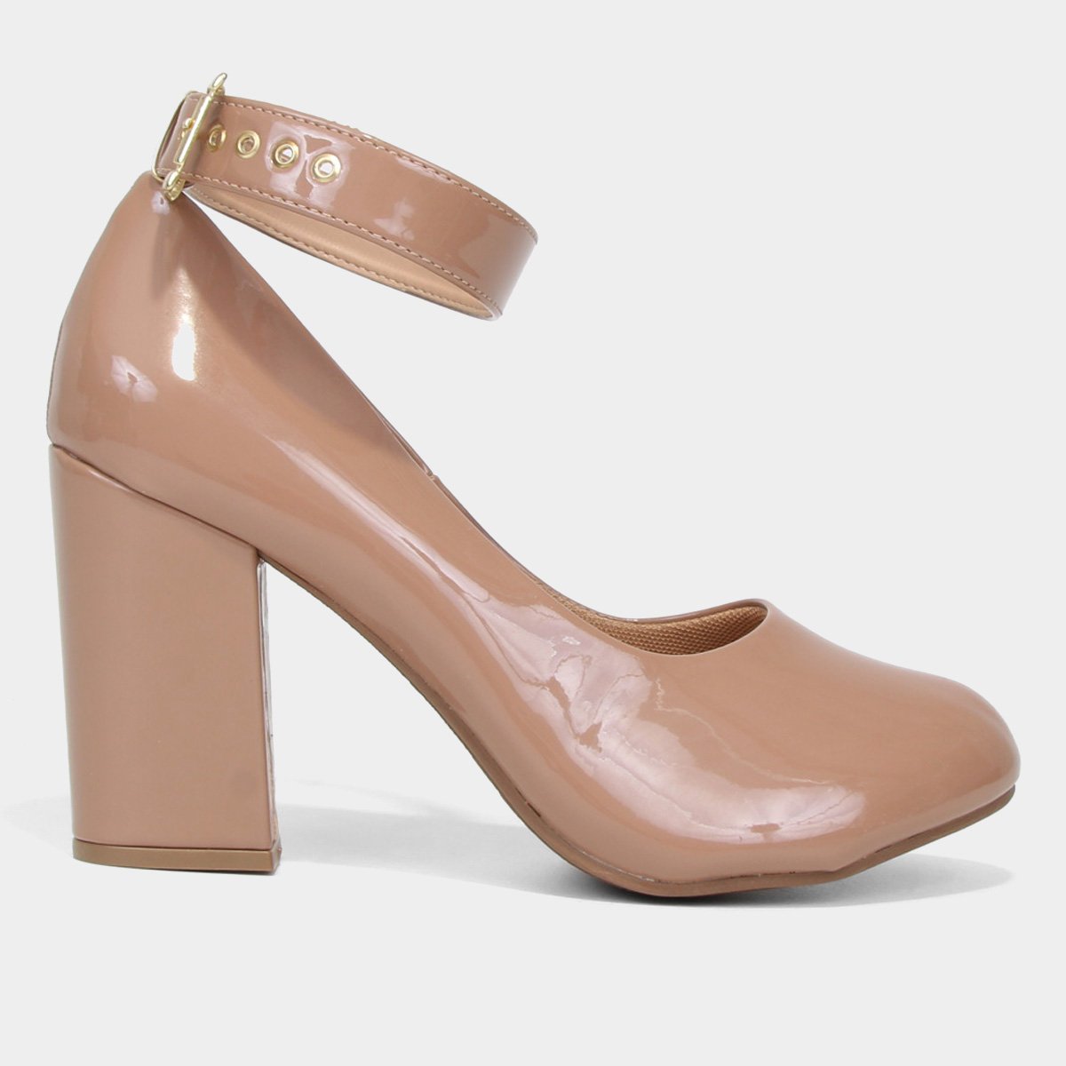 Scarpin Griffe Com Pulseira Salto Alto Feminina Menor preço em Scarpin Griffe Com Pulseira Salto Alto Feminina