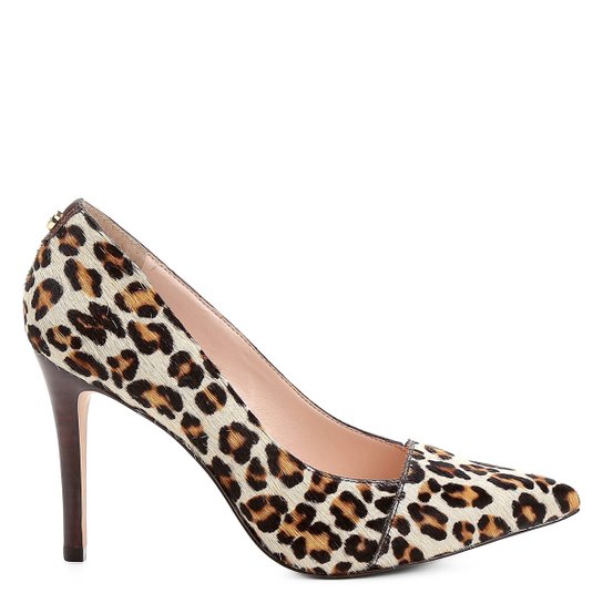 Scarpin Jorge Bischoff Bico Fino - Onça