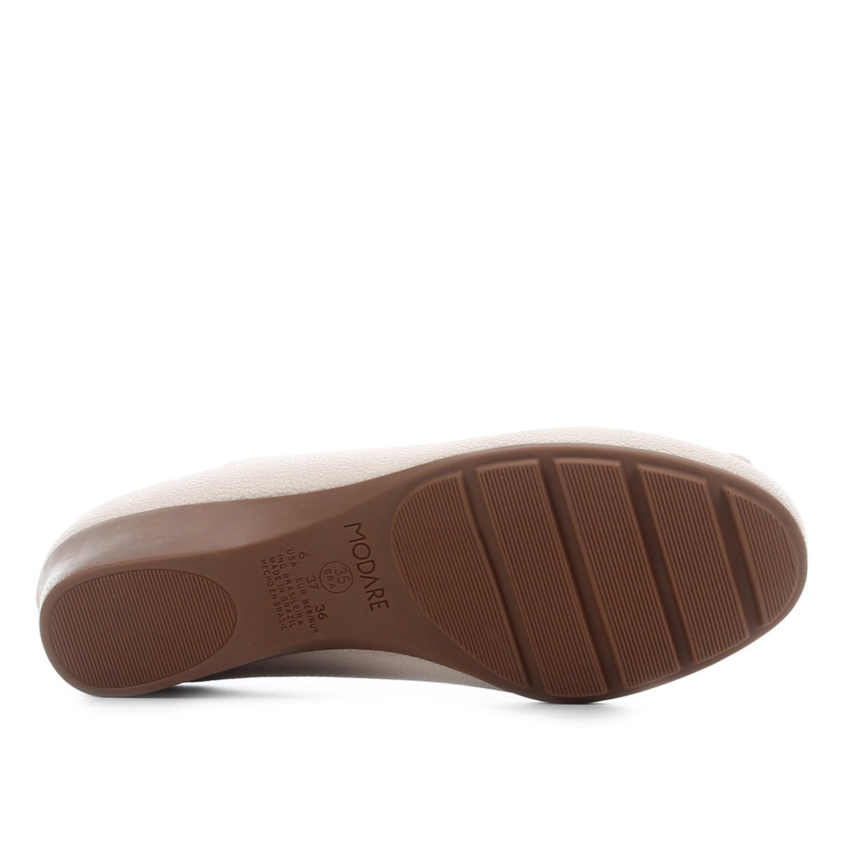 scarpin anabela modare