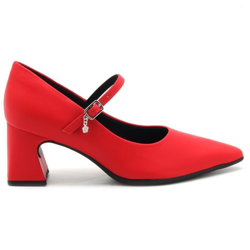 Scarpin Piccadilly Boneca Smurfs Salto Grosso Conforto Feminino 767002