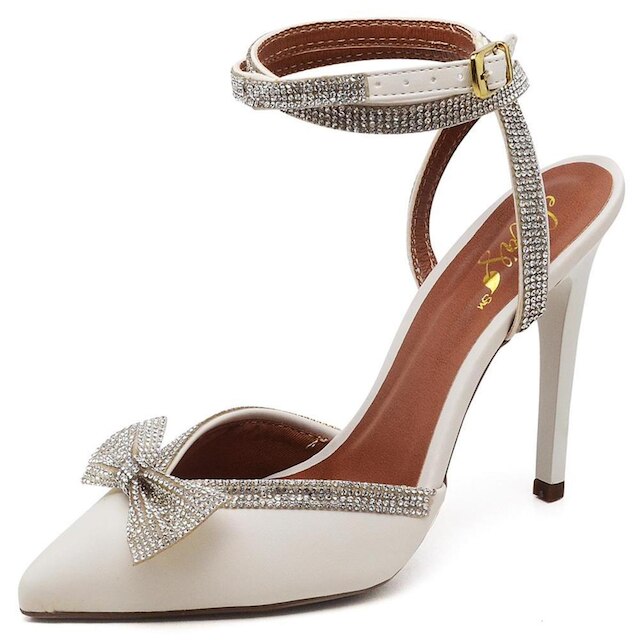 Scarpin Salto Alto com Strass Napa Ella's