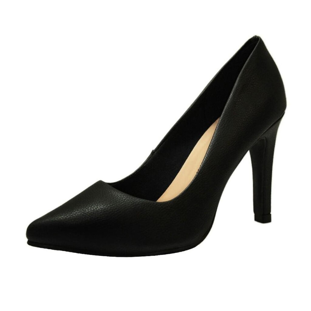 Scarpin Salto Alto Fino Luiza Sobreira Preto