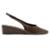 Scarpin Slingback Anabela Bico Fico Lançamento Anacapri - Preto