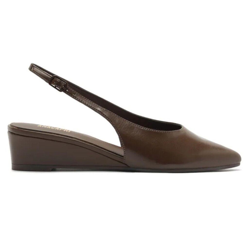 Scarpin Slingback Anabela Bico Fico Lançamento Anacapri