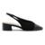 Scarpin Slingback Bico Fino Lançamento Anacapri - Preto