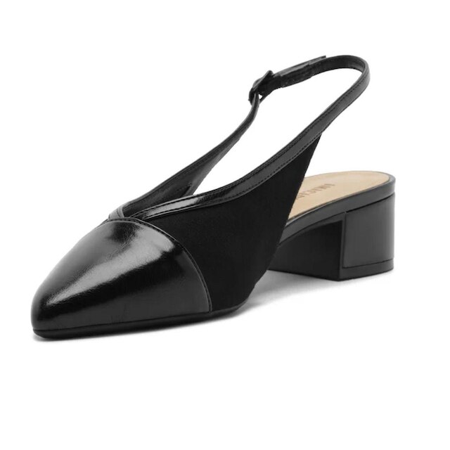 Scarpin Slingback Bico Fino Lançamento Anacapri