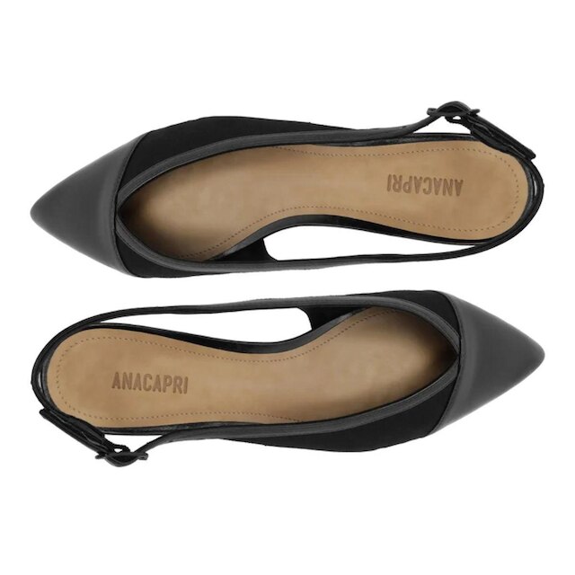 Scarpin Slingback Bico Fino Lançamento Anacapri