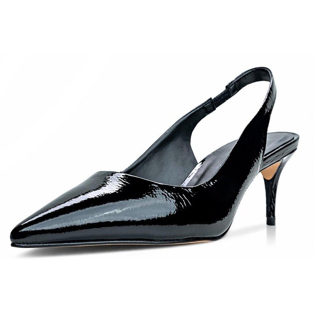 Scarpin Slingback Carrano Verniz 439018 ORIGINAL