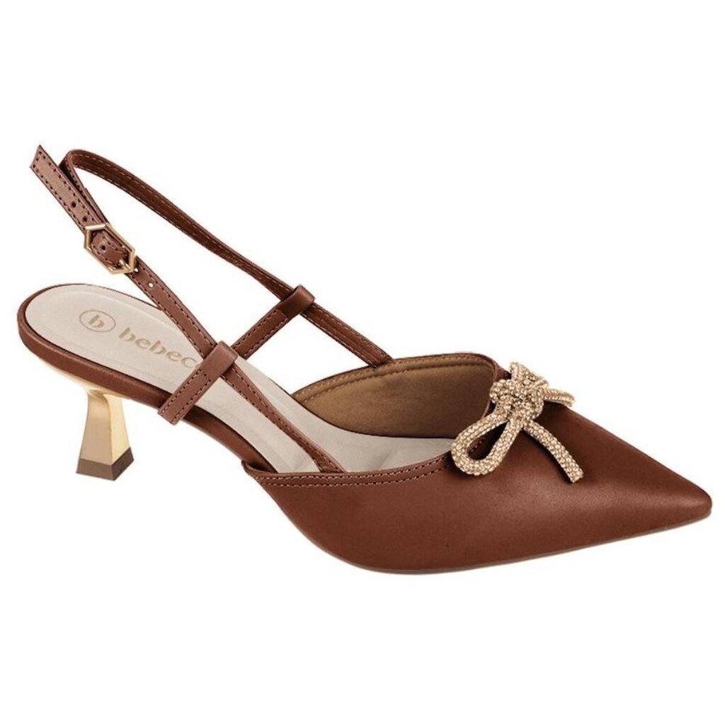 Scarpin Slingback Feminino Bebecê T3814-265