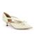 Scarpin Tanara de Salto Baixo Feminino T8853 - Bege